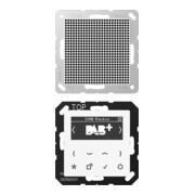 Jung Radio numérique DAB+ Smart Set Mono 1LS DAB A1 WW-1