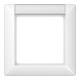 Jung Rahmen 1-fach aws mit Schriftfeld AS 581 NA WW-1