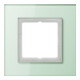 Jung Rahmen 1-fach mt ws waage/senkrecht LSP 981 GLAS-1