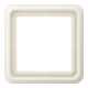 Jung Rahmen 1-fach ws waage/senkrecht CD 581 W-1