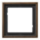 Jung Rahmen 1fach Mess/antik waage-/senkrecht ME 2981 AT-1