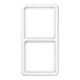 Jung Rahmen 2-fach aws waage/senkrecht CD 582 WU WW-1