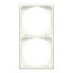 Jung Rahmen 2-fach ws waage/senkrecht CD 582 K W-1