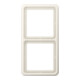 Jung Rahmen 2-fach ws waage/senkrecht CD 582 W-1