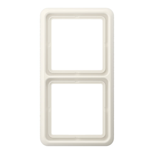Jung Rahmen 2-fach ws waage/senkrecht CD 582 W