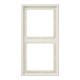 Jung Rahmen 2-fach ws waage/senkrecht LS 982 W-1
