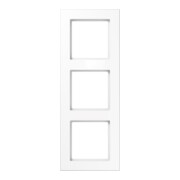 Jung Rahmen 3-fach aws waage/senkrecht AC 583 WW