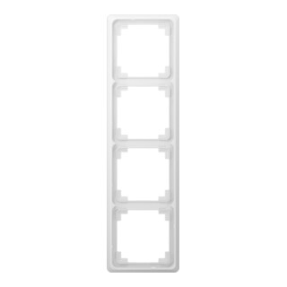 Jung Rahmen 4-fach aws waage/senkrecht CDP 584 WW