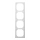 Jung Rahmen 4-fach aws waage/senkrecht CDP 584 WW-1