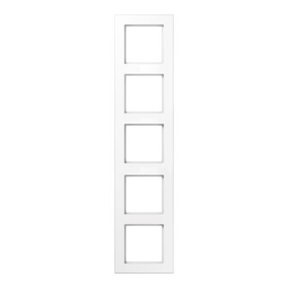 Jung Rahmen 5-fach aws waage/senkrecht AC 585 WW