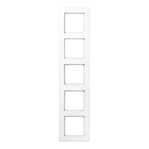 Jung Rahmen 5-fach aws waage/senkrecht AC 585 WW