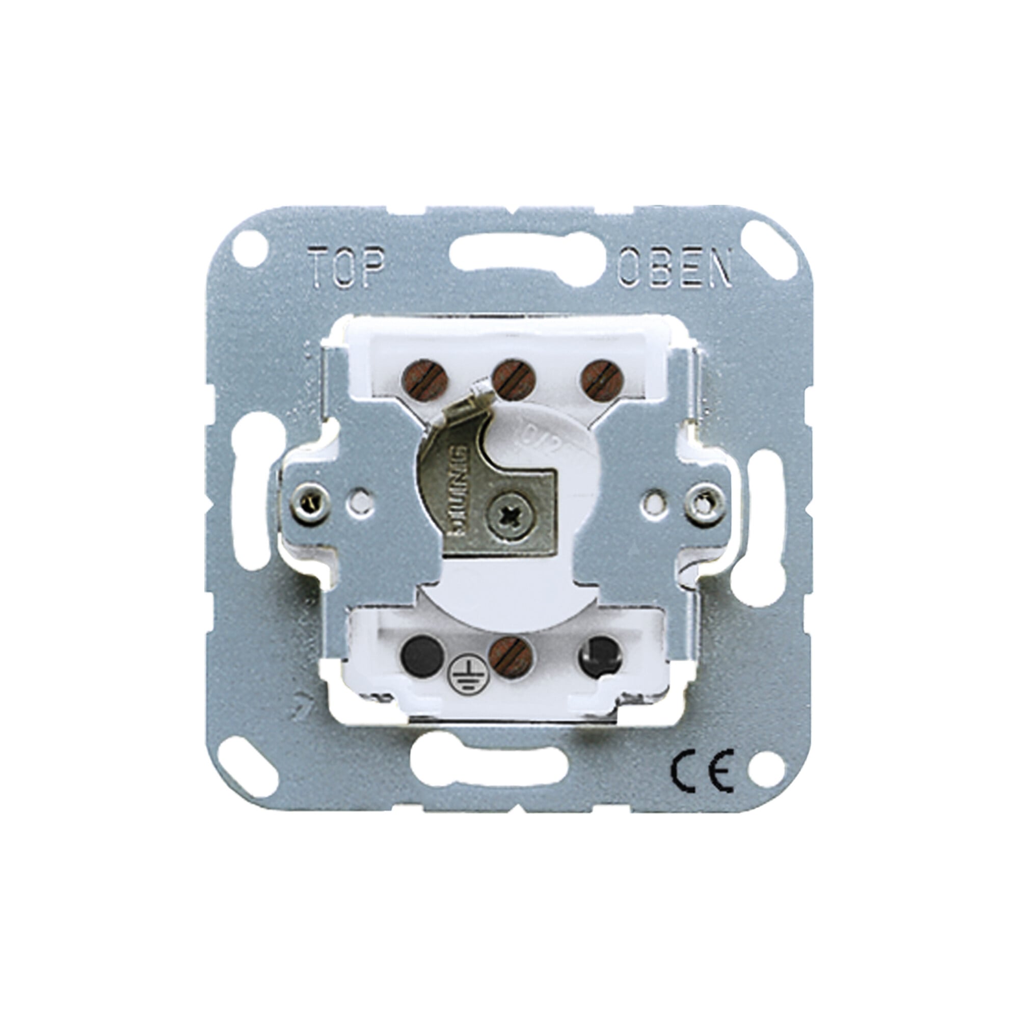 Jung Schlüsselschalter 16AX 250V 1-pol. CD 106.18 WU