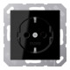 Jung SCHUKO-Steckdose 16A 250V m.Berührungsschutz A 1520 KI SW-1