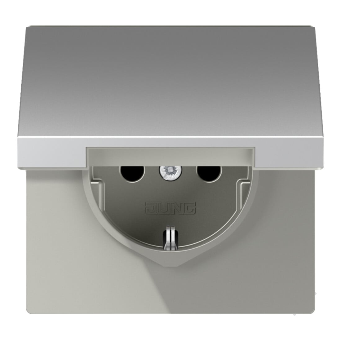 Jung SCHUKO-Steckdose aluminium AL 1520 KL