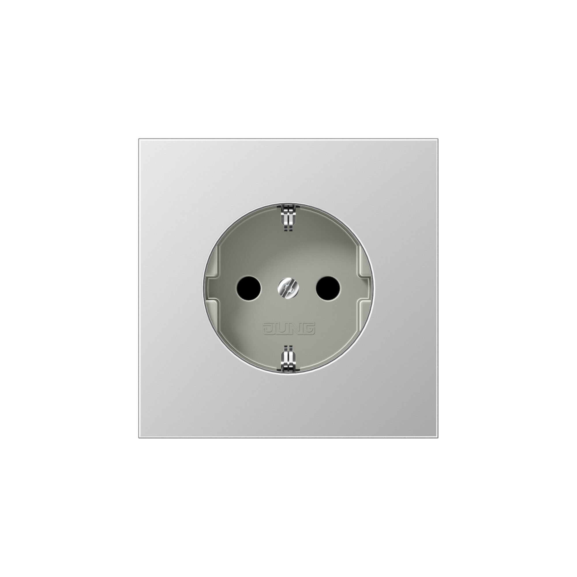 Jung SCHUKO-Steckdose aluminium AL1520 KI