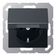 Jung SCHUKO-Steckdose anthrazit matt A 1520 BF KL ANM-1