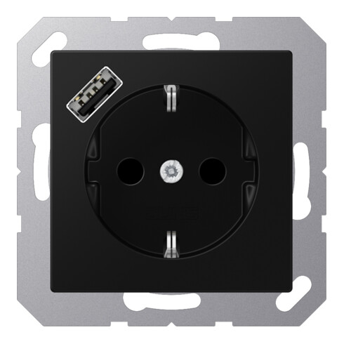 Jung SCHUKO Steckdose mit USB Typ A A1520-18ASWM