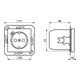 Jung SCHUKO Steckdose mit USB Typ C A1520-18CWW