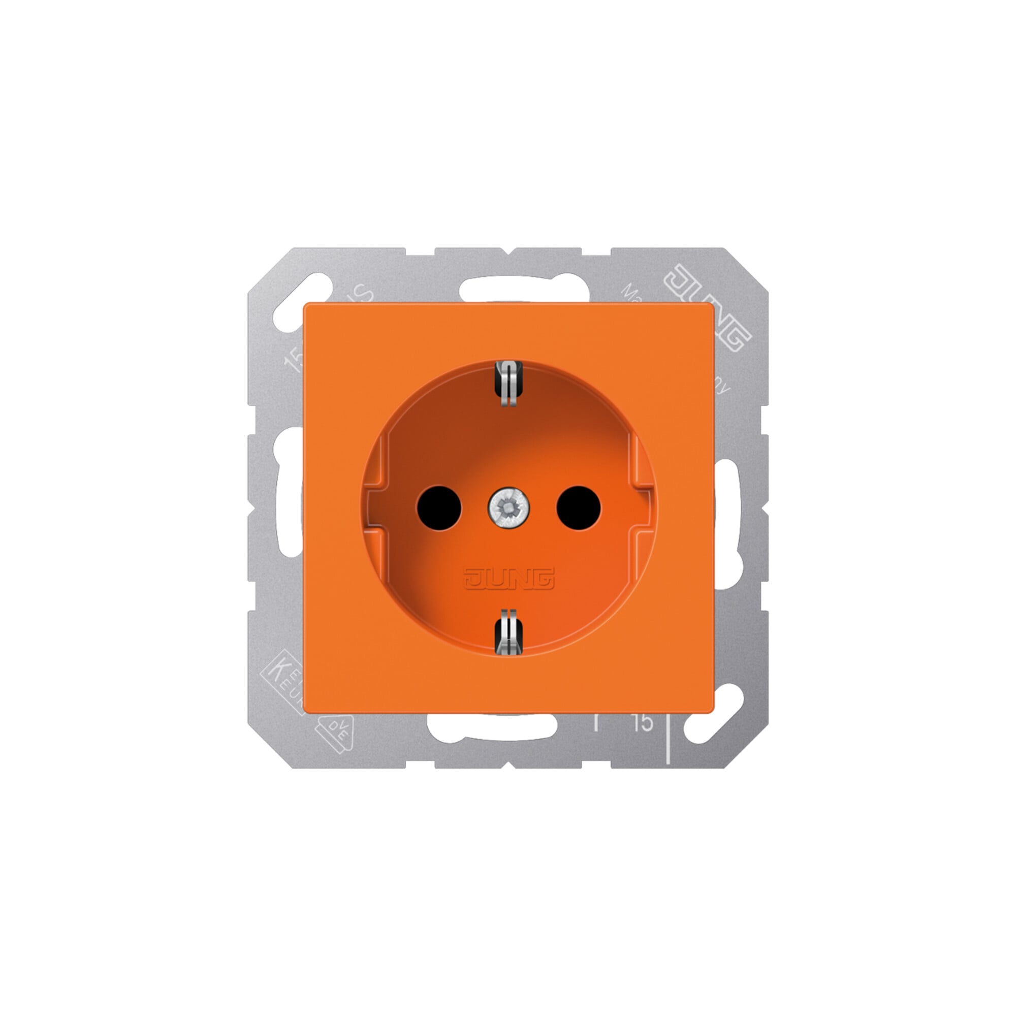 Jung SCHUKO-Steckdose orange A 1520 BF O