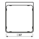 Jung Segment d'application eds CDP 82 ES