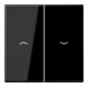 Jung Symboles de bascule noirs pour bouton-poussoir LS 995 P