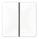 Jung Tastensatz 1-fach aws komplett CD 401 TSA WW-1