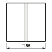Jung Tastensatz 2-fach aws komplett A 402 TSA WW-3