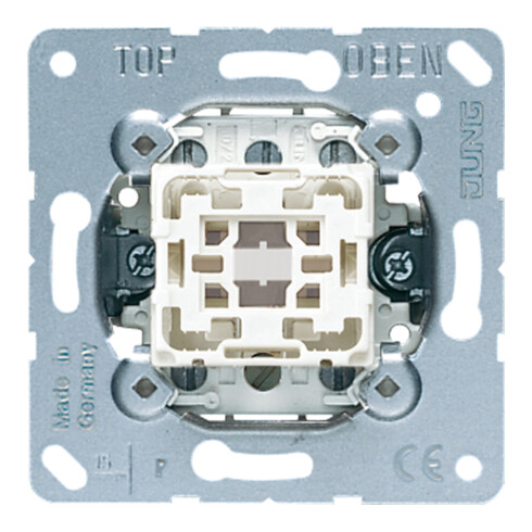 Jung Taster 10AX 250V 2-pol. Wechsler 533-2 U