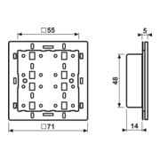 Jung Tastsensor-Modul für Universal 8-fach 4008 TSM-1