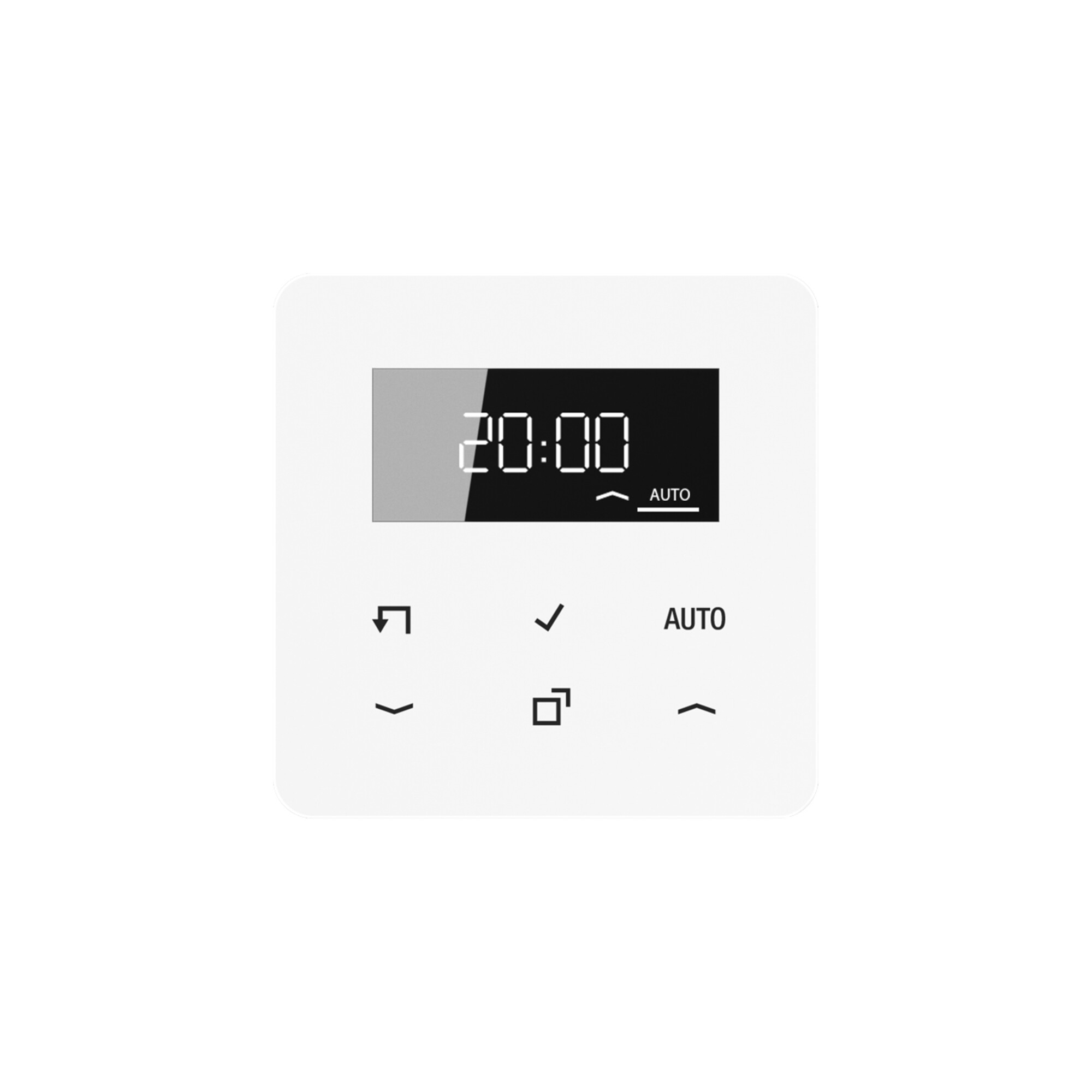 Jung Timer Standard, Display Echtglasfront CD 1750 D WW