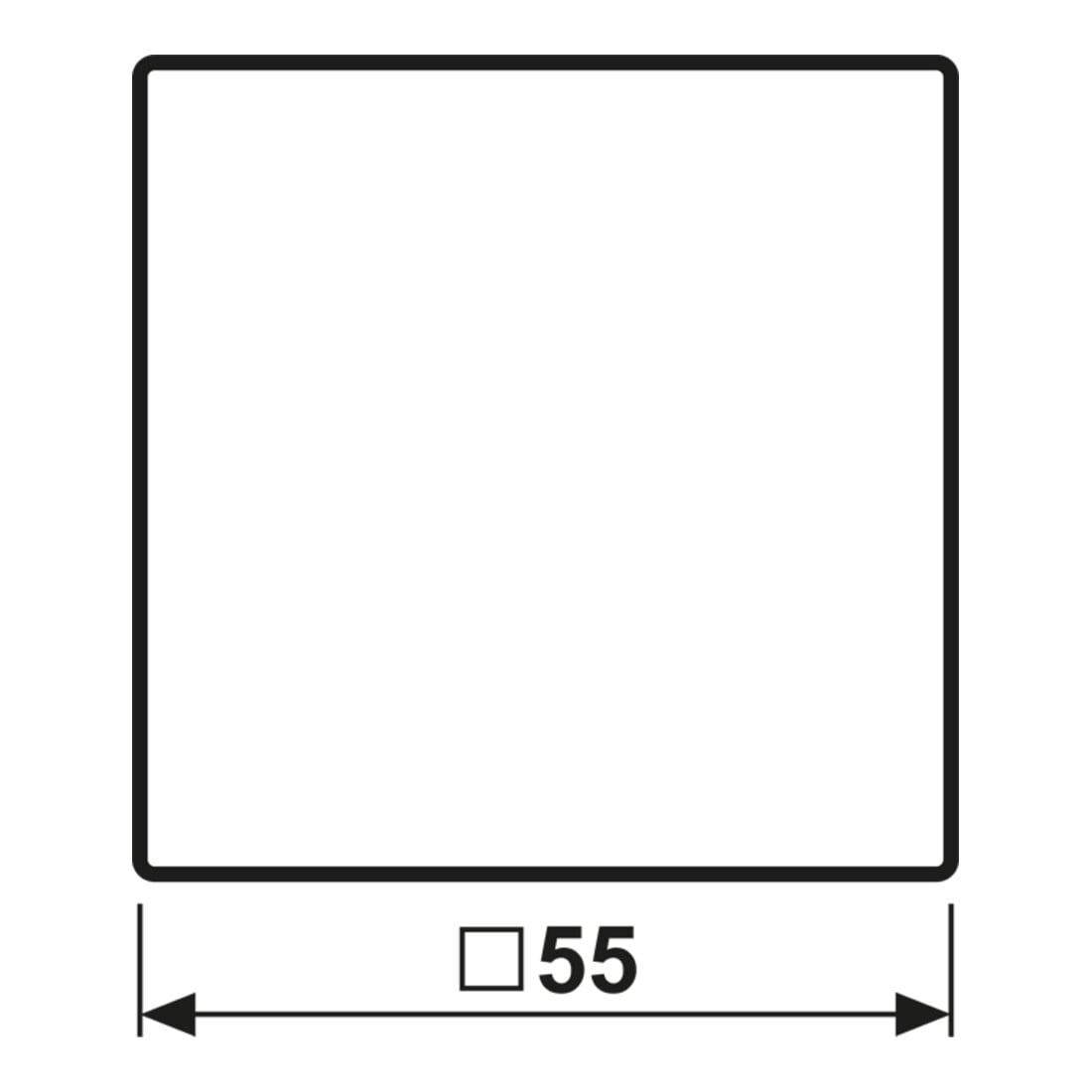 Jung Touche de commande standard AS 1700