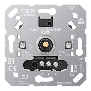 Jung Variateur rotatif LED Standard 1730 DD