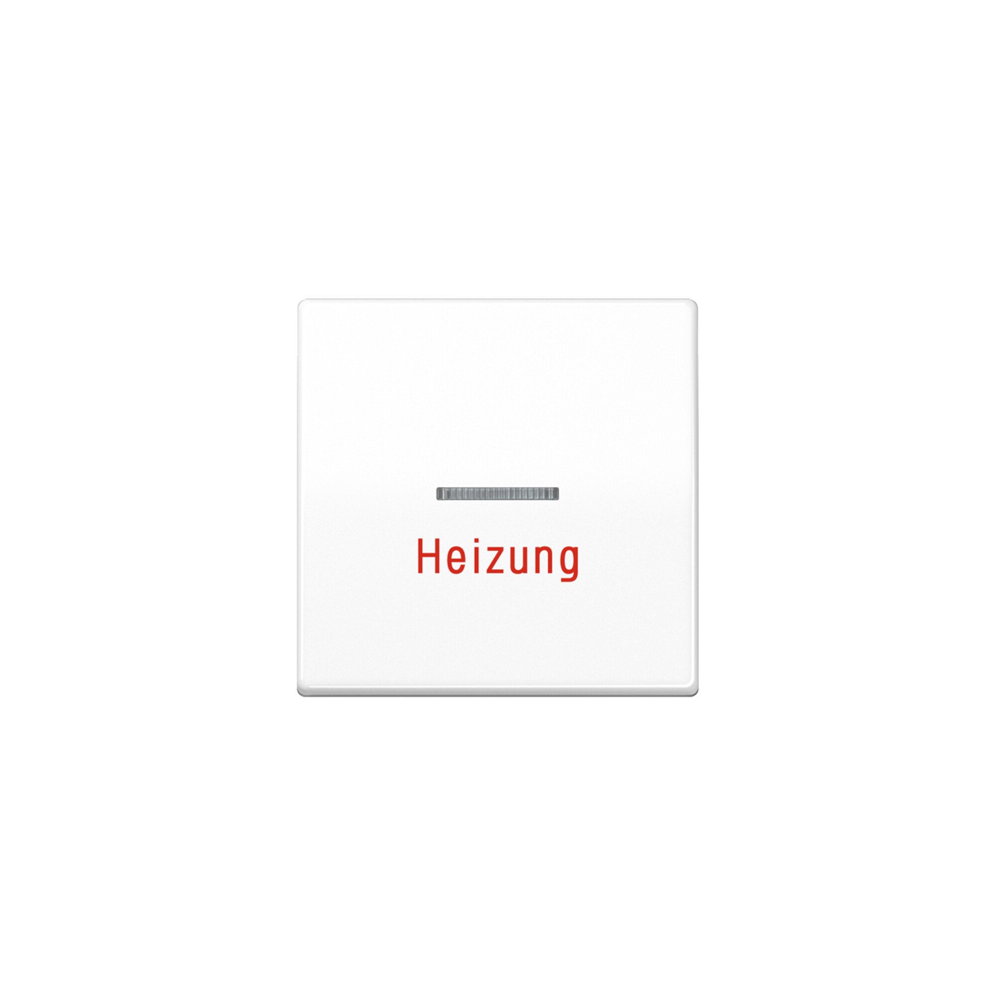 Jung Wippe Aufs.Heizung/Notsch. für beleuchtb.Taster AS 591 H WW