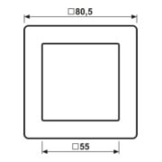 Jung Wippe aws pour bouton-poussoir AS 590 WW-3