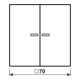 Jung Wippe Lichtleiter aws für Taster LS 995 KO5 WW