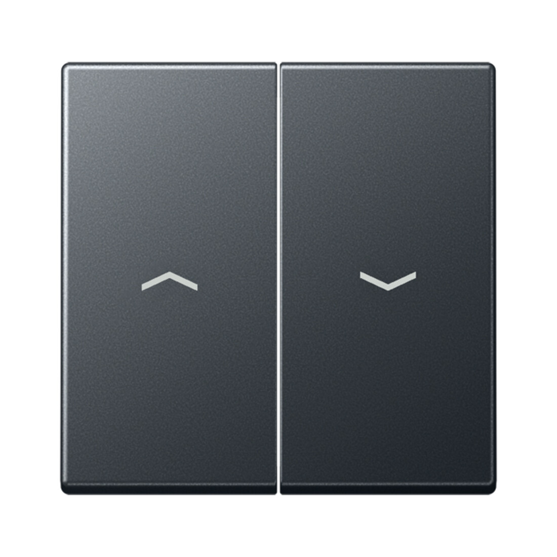 Jung Wippe Symboles Flèches 2x anthracite mat A 595 BF P ANM