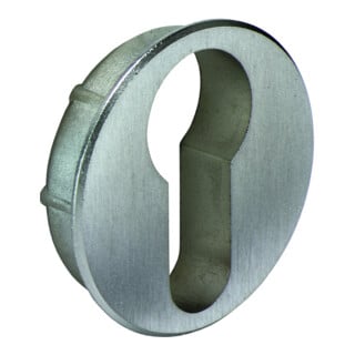 JuNie 7421 PZ Rosette rund, vernickelt