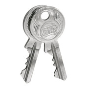 JuNie Clé brute 0499 Tige 20 mm Acier nickelé
