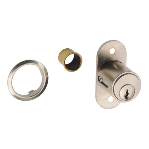 JuNie MB Serrure à cylindre 2960, cylindre, diamètre 19 mm, même clé, mat vernissé