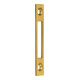 JuNie Plaque de fermeture pour serrure de meuble 12x60mm 2556 Acier, laiton vieilli-1