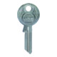 JuNie Schlüsselrohling 0499 Schaftl. 23mm Stahl vernickelt-1