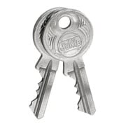 JuNie Schlüsselrohling 0499 Schaftl. 23mm Stahl vernickelt-3