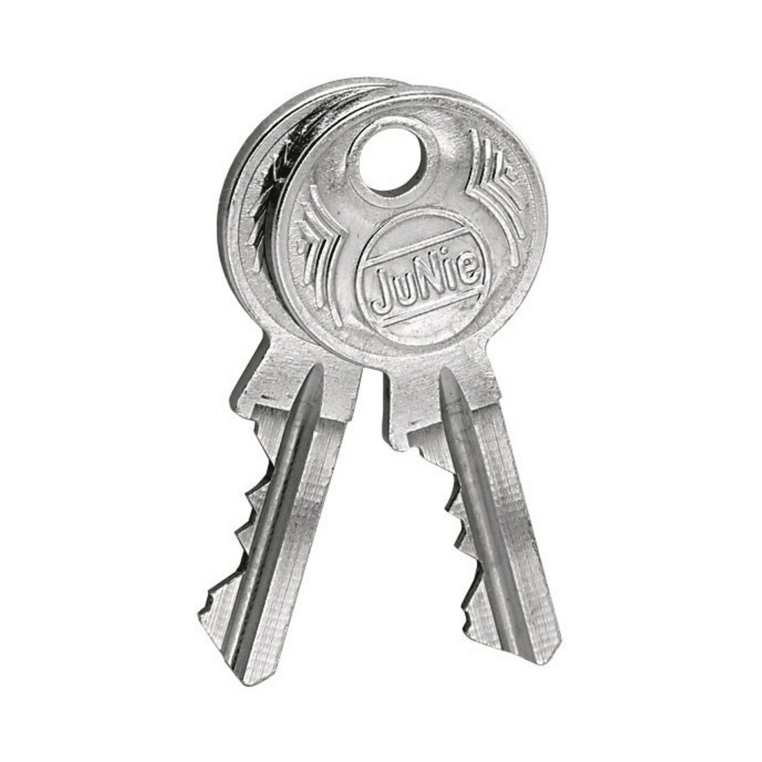 JuNie Schlüsselrohling 0499 Schaftl. 23mm Stahl vernickelt