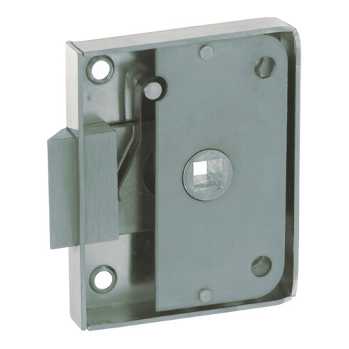 JuNie Serrure à loquet pour meuble 1591,D 30mm sans gâche STA verni, droite/gauche