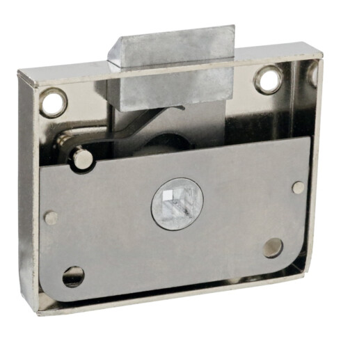 JuNie Serrure à loquet pour meuble 1591,D 30mm sans gâche STA verni, droite/gauche