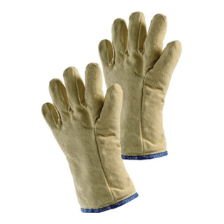Jutec Hitzehandschuhe, L.30cm / max.500° (kurzfristig) / Aramid 5-Finger Jutec mit Isolation