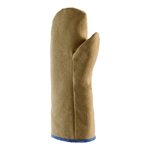 Jutec Hitzehandschuhe L.30cm max.800Grad/kurzfristig PBI-Gewebe Fauster
