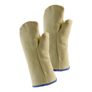 Jutec Hitzeschutzhandschuhe Fauster,Universalgr.natur Aramid EN 388,EN 407 Kat.III