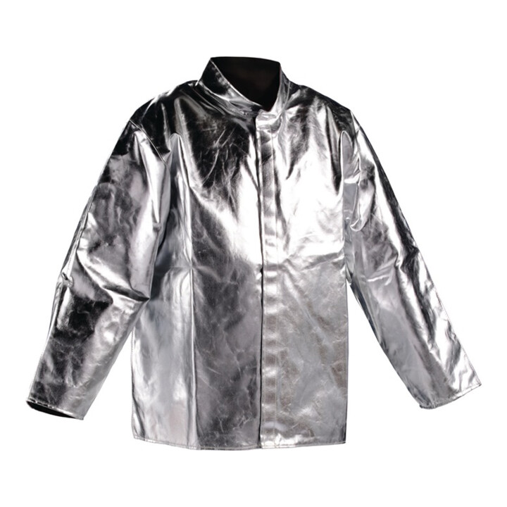 Jutec Hitzeschutzjacke KA-3 Gr.58 silber Preox-Aramid-Gewebe 1 St.
