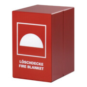Jutec Loeschdeckenbehaelter EN1869 STA rot o.Inh.B200xH300xT240mm